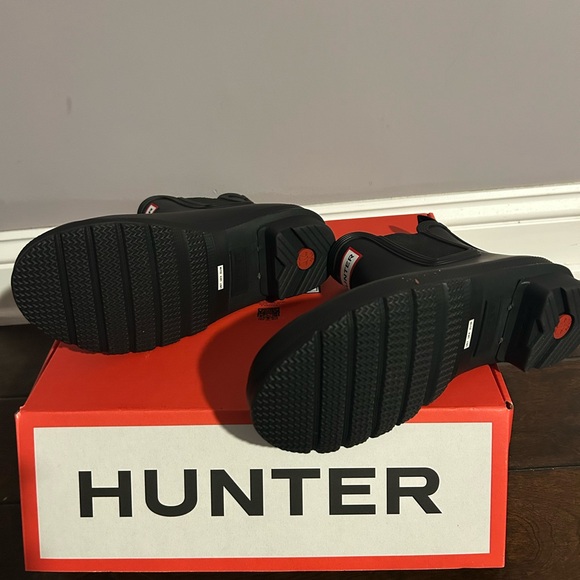Hunter original Chelsea black boots size 7 brand new new in box $140 - Picture 5 of 6